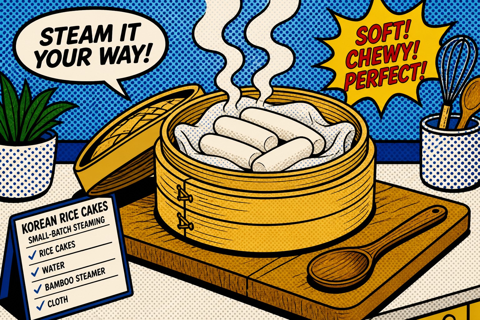 Small-Batch Home Tteok Without a Siru