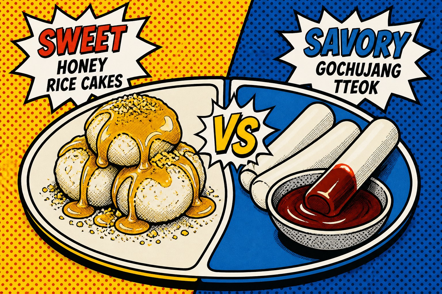 Sweet vs. Savory: The Tteok Pairing Spectrum