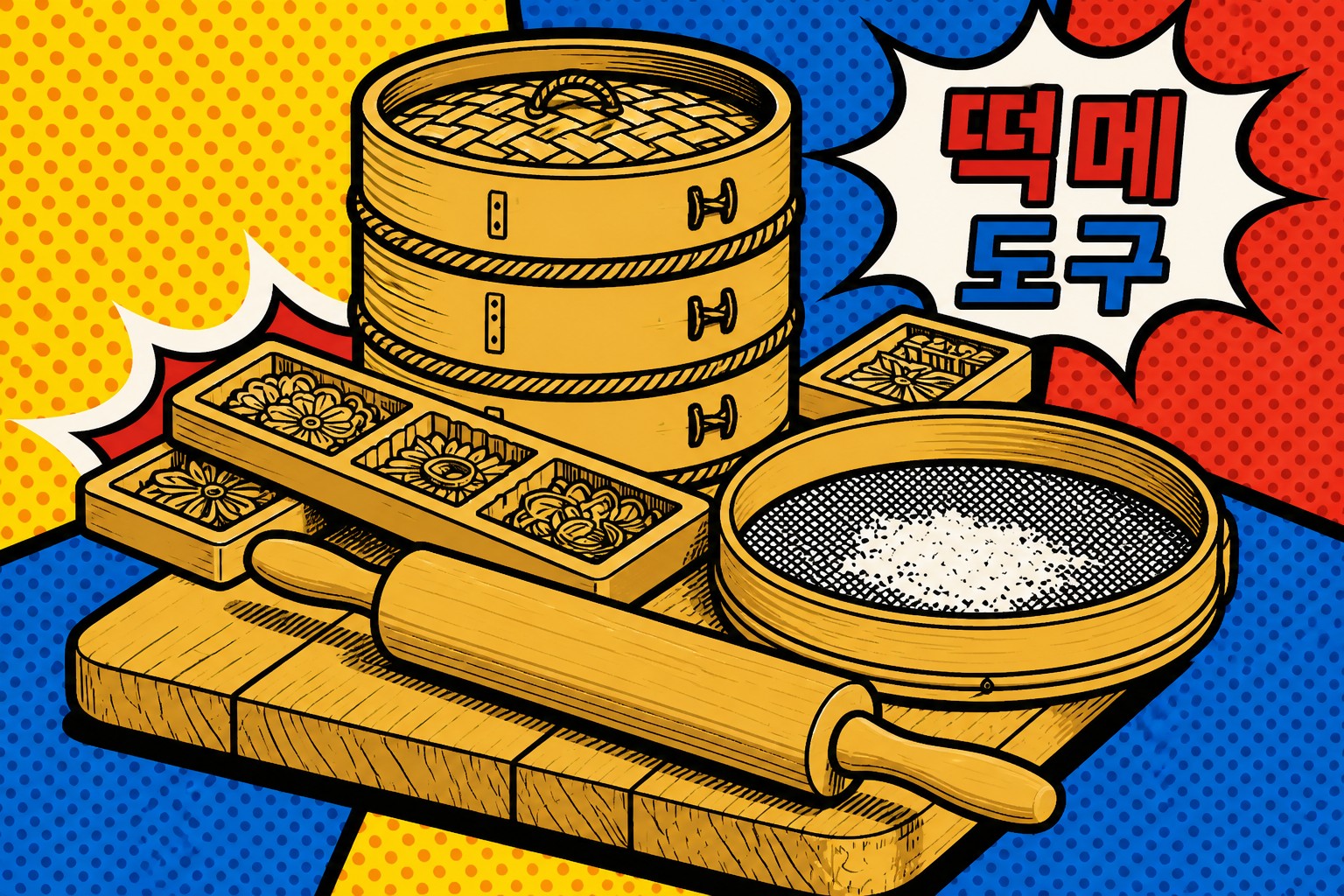 Tteok Tools: Siru, Steamers, and Molds