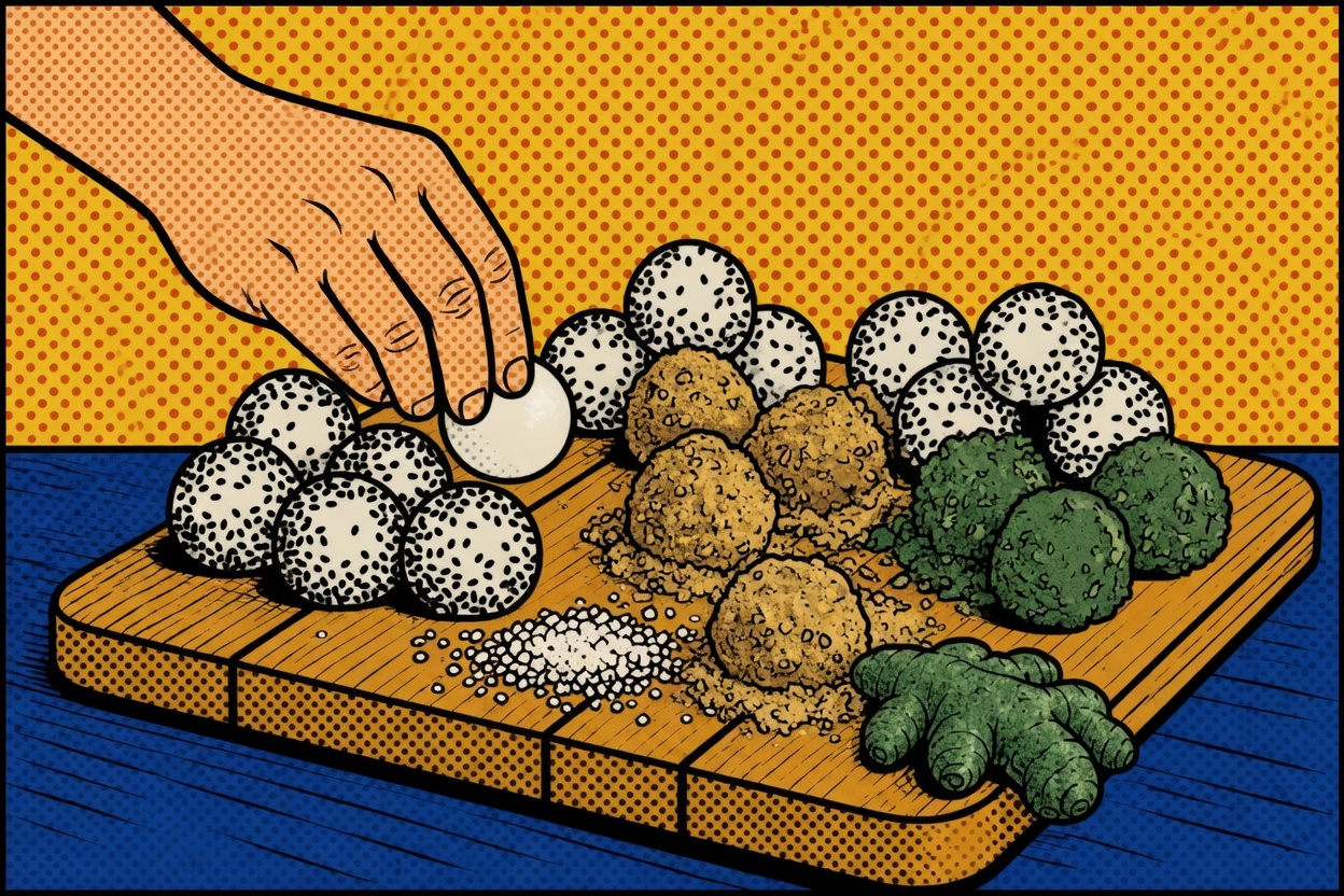 Gyeongdan — Sweet Sesame Balls