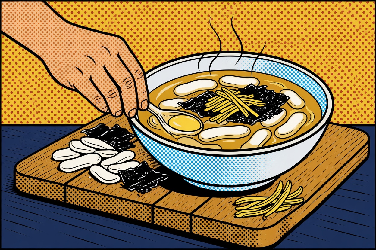 Tteokguk — Seollal Rice Cake Soup